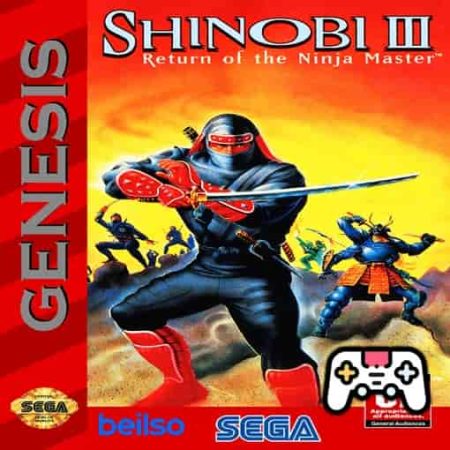 نوار بازی شینوبی سگا Shinobi